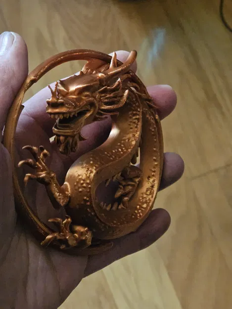 Mô hình Phù hiệu Rồng (Dragon Emblem) in 3D cực chi tiết - Image 2