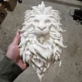Mô hình trang trí đầu sư tử ấn tượng - File in 3D sắc nét - Thumbnail 1