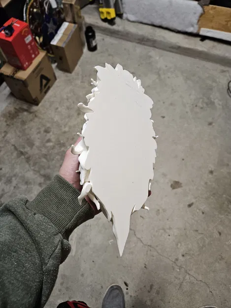 Mô hình trang trí đầu sư tử ấn tượng - File in 3D sắc nét - Image 3