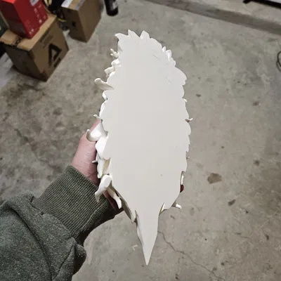 Mô hình trang trí đầu sư tử ấn tượng - File in 3D sắc nét