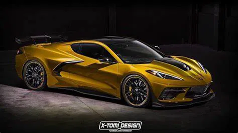 Mô hình in 3D siêu xe Corvette C8 Stingray cực chi tiết - Image 1