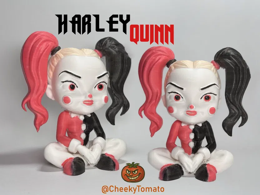 Mô hình Harley Quinn ngồi để bàn (DeskBuddy) - Image 1