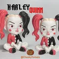 Mô hình Harley Quinn ngồi để bàn (DeskBuddy) - Thumbnail 1