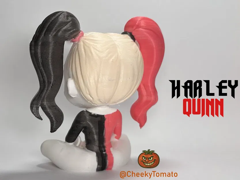 Mô hình Harley Quinn ngồi để bàn (DeskBuddy) - Image 2