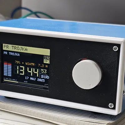 Mặt trước màn hình TFT LCD 2.8" 240x320 cho vỏ hộp DIY 80x170x130 (YoRadio)