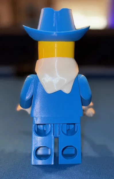 Mô hình Cavalry Colonel (Colt Carlson) Brick MegaFigure (Tỉ lệ 5:1) - Image 2