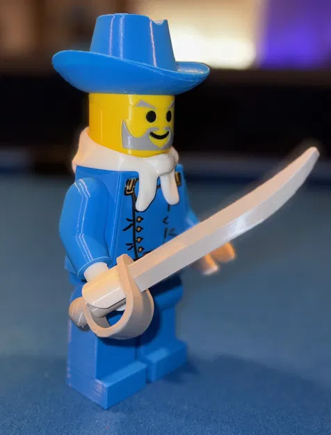 Mô hình Cavalry Colonel (Colt Carlson) Brick MegaFigure (Tỉ lệ 5:1) - Image 4