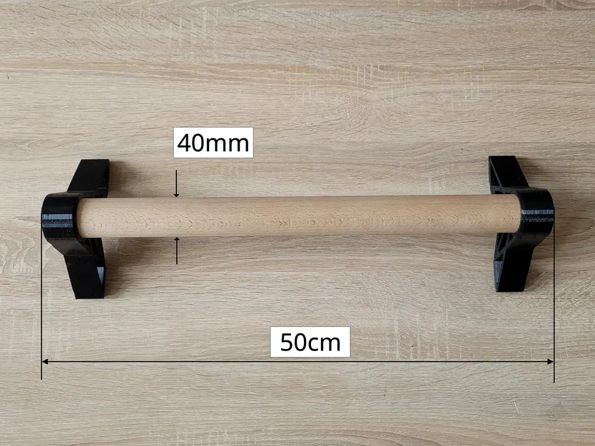 Parallettes/Thanh Hít Đất Kiểu Dáng Truss (Đường kính 40/28 mm) - Image 3