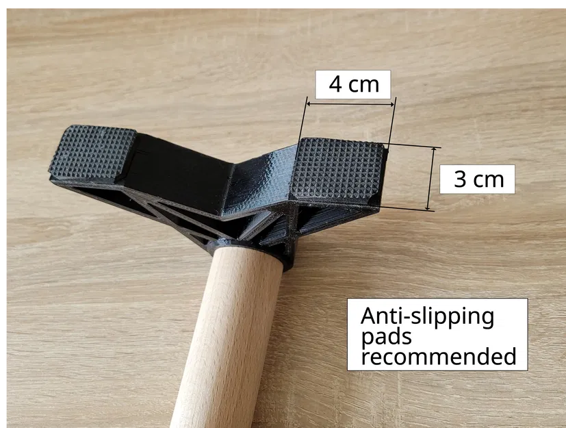 Parallettes/Thanh Hít Đất Kiểu Dáng Truss (Đường kính 40/28 mm) - Image 4