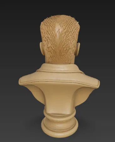 Tượng Bán Thân Cybernetic Guardian - Image 3