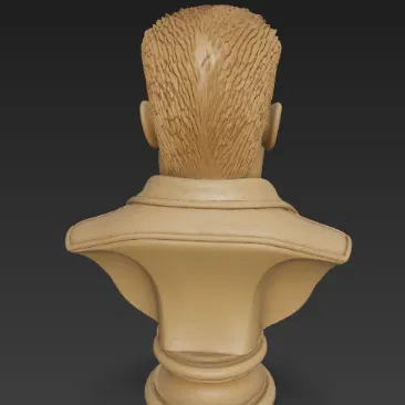 Tượng Bán Thân Cybernetic Guardian