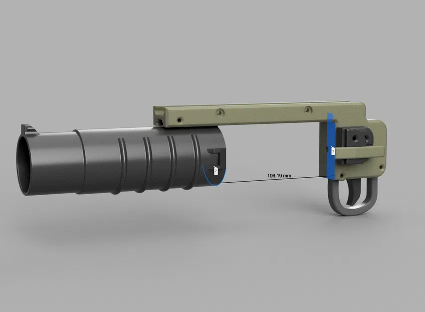 Ống phóng lựu gắn dưới súng Airsoft - Image 3