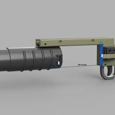 Ống phóng lựu gắn dưới súng Airsoft