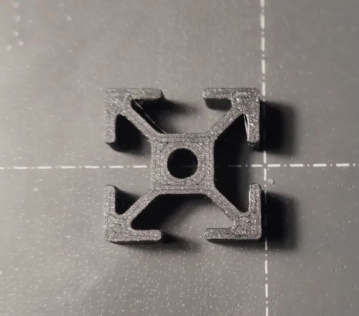 Thanh nhôm định hình 2020 mở 4 mặt (Parametric) - Image 4