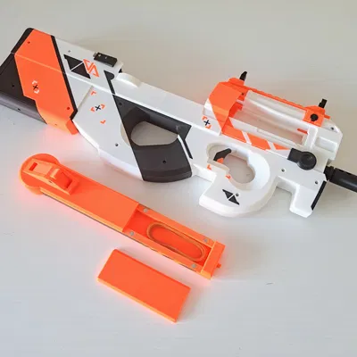 P90 Asiimov (Mô hình súng thun có băng đạn)