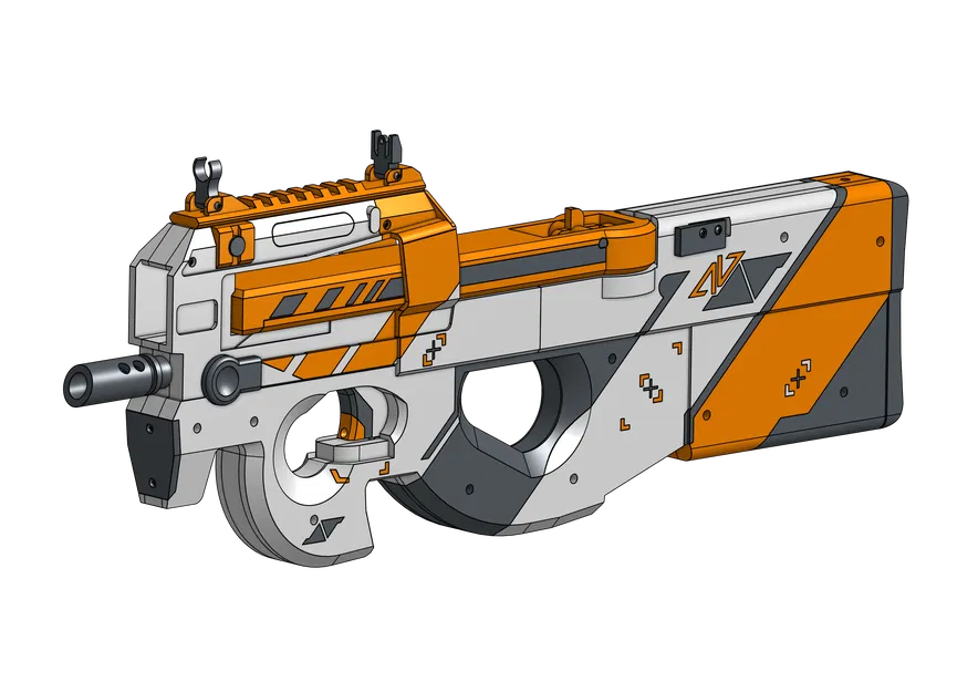 P90 Asiimov (Mô hình súng thun có băng đạn) - Image 5