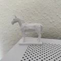 Mô hình ngựa Low Poly - Thumbnail 1