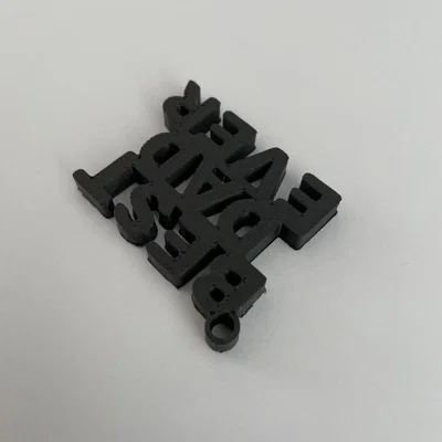 Móc khóa in 3D Best Dad Ever - Món quà ý nghĩa dành tặng người cha
