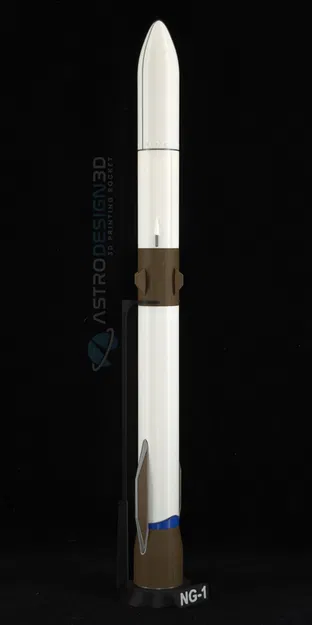 NEW GLENN (NG-1) - Mô hình tên lửa in 3D tỉ lệ 1:200 - Image 3