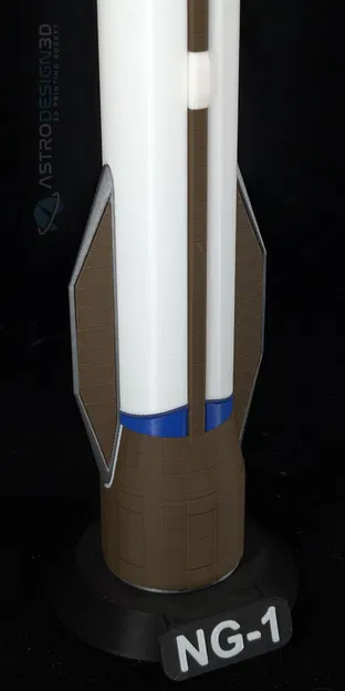 NEW GLENN (NG-1) - Mô hình tên lửa in 3D tỉ lệ 1:200 - Image 5