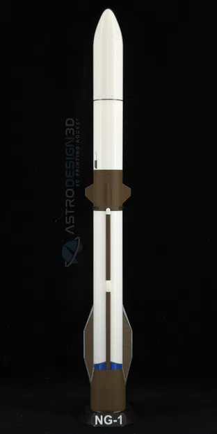 NEW GLENN (NG-1) - Mô hình tên lửa in 3D tỉ lệ 1:200 - Image 6