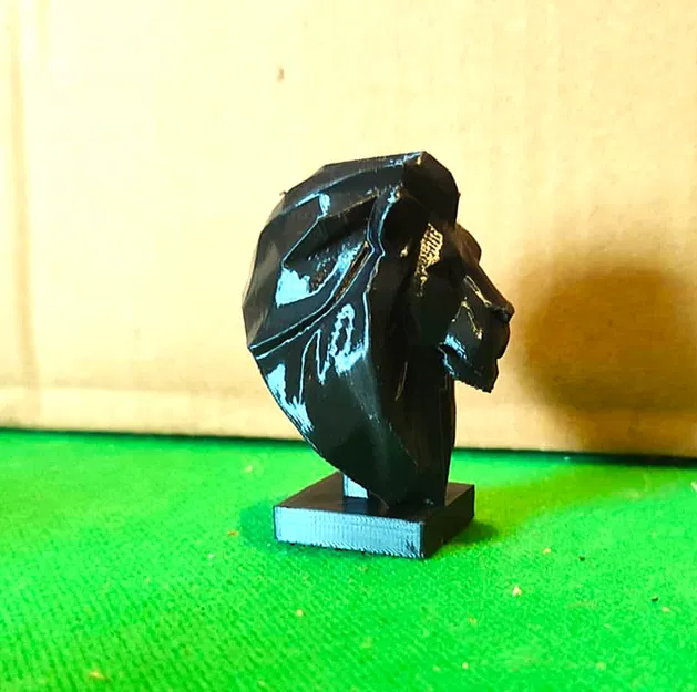 Mô hình Tượng Sư Tử Lowpoly - Trang trí nội thất độc đáo - Image 3