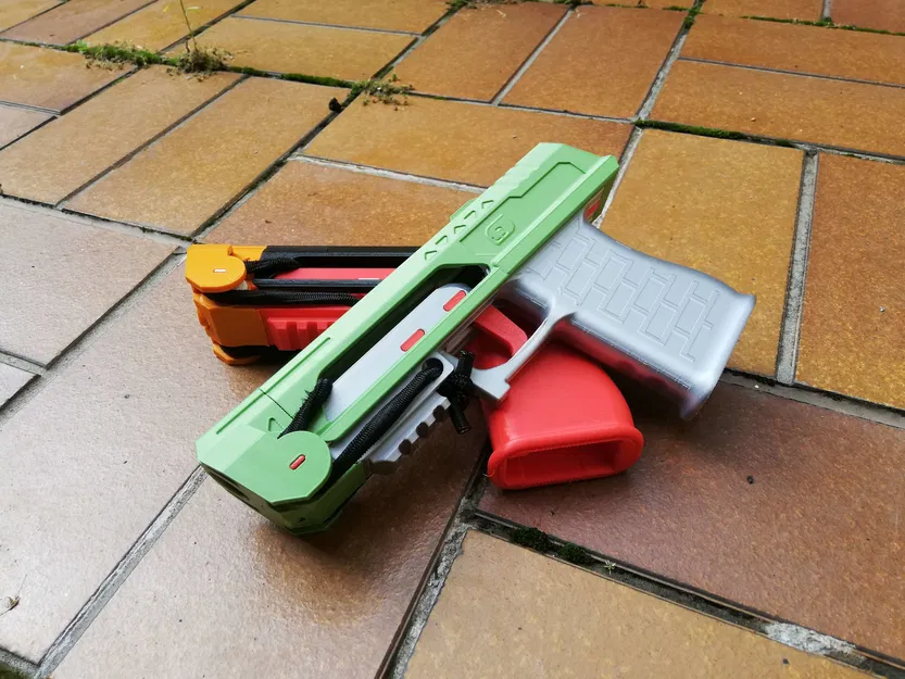 Bộ file 3D Lanka Foam Dart Blaster - Tự chế súng bắn đạn xốp cực ngầu - Image 1