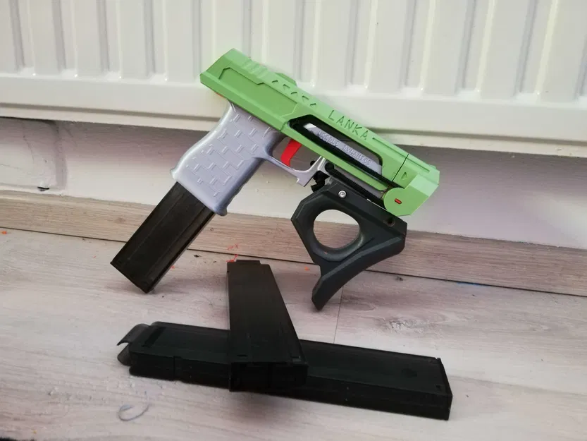 Bộ file 3D Lanka Foam Dart Blaster - Tự chế súng bắn đạn xốp cực ngầu - Image 2