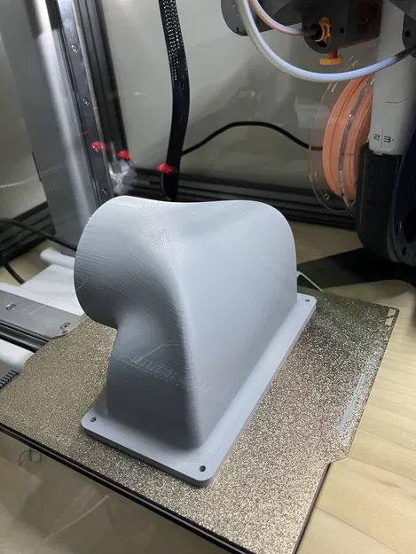 Ngàm gắn ống thông gió 90 độ cho Prusa Core One (3 inch & 4 inch) - Image 5