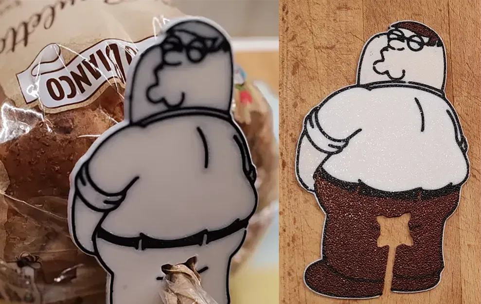 Kẹp giữ túi bánh ButtPals - Peter Griffin - Family Guy - Image 1