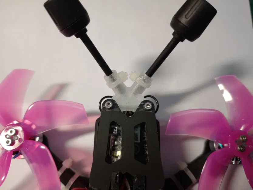 Ngàm ăng-ten và camera DJI O4 Pro cho khung QAV-S Mini - Image 2