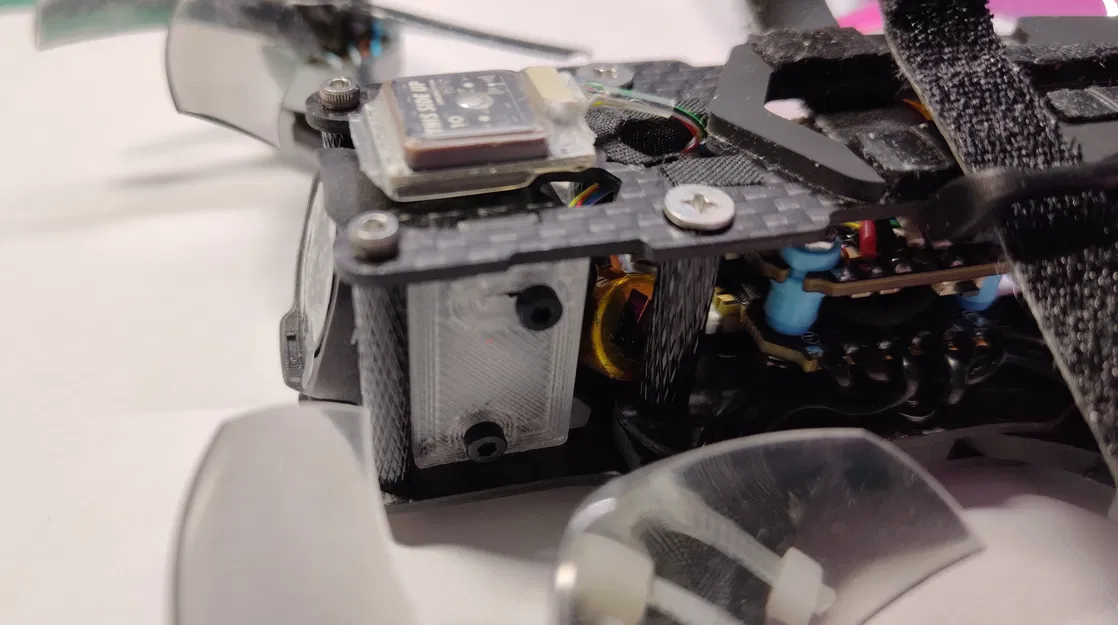 Ngàm ăng-ten và camera DJI O4 Pro cho khung QAV-S Mini - Image 7