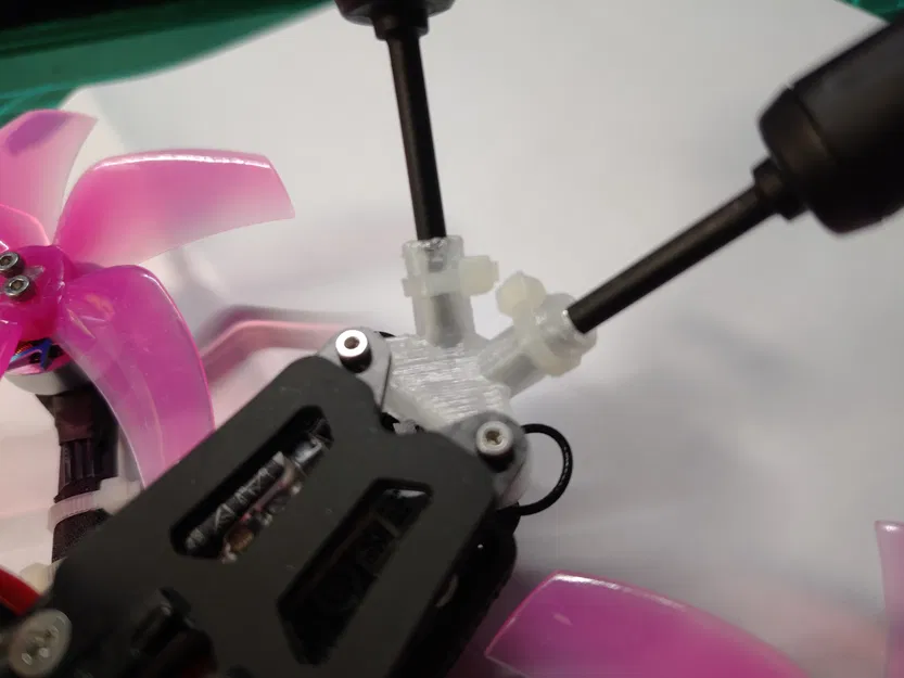 Ngàm ăng-ten và camera DJI O4 Pro cho khung QAV-S Mini - Image 10