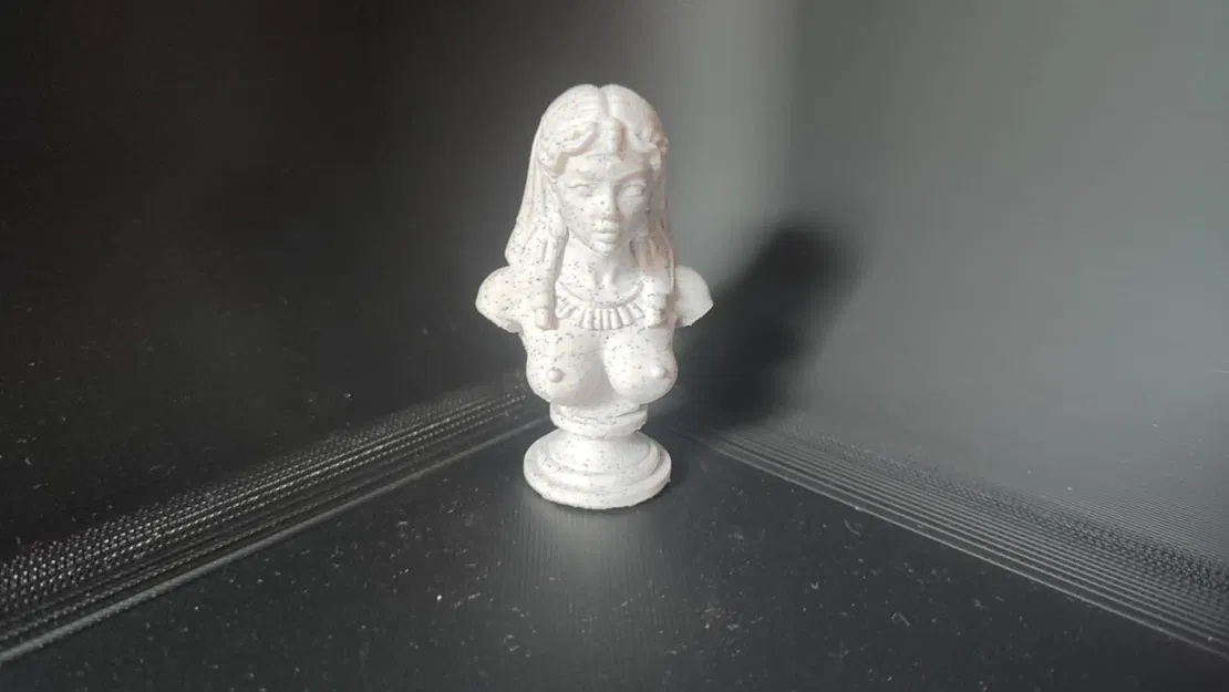 Mô hình 3D Tượng Bán Thân Cleopatra Nghệ Thuật (7cm) - Image 2