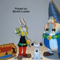 Mô hình Idefix (Chú cún của Asterix) tách màu để in 3D - Thumbnail 3