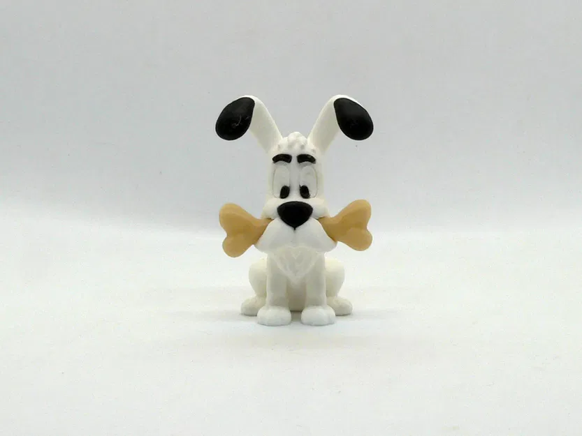 Mô hình Idefix (Chú cún của Asterix) tách màu để in 3D - Image 4