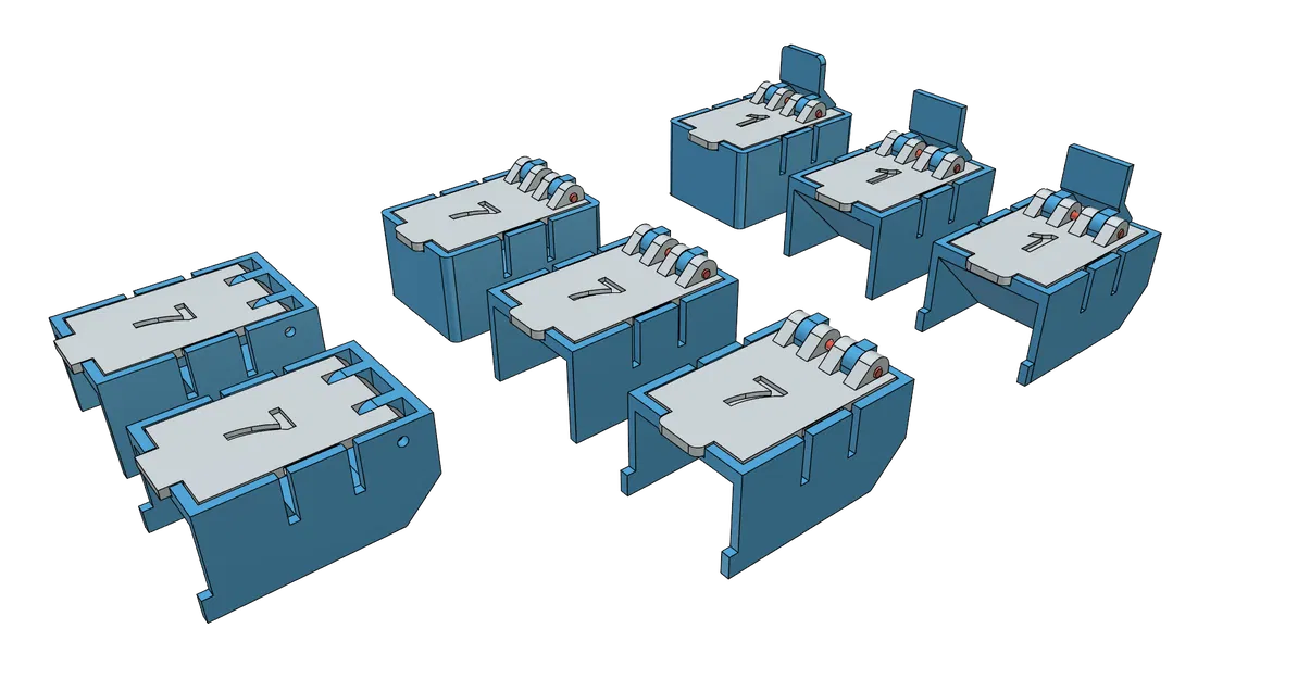 Hộp chia thuốc theo tuần tiện lợi - Dễ in, không cần support, nhiều phiên bản - Image 12