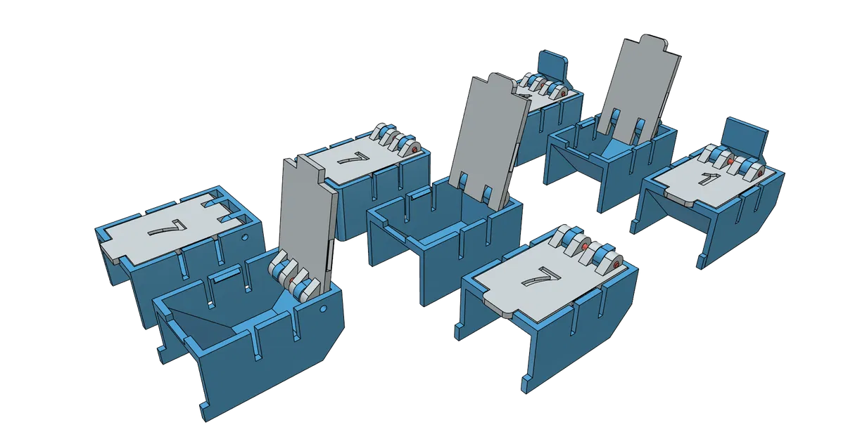 Hộp chia thuốc theo tuần tiện lợi - Dễ in, không cần support, nhiều phiên bản - Image 13