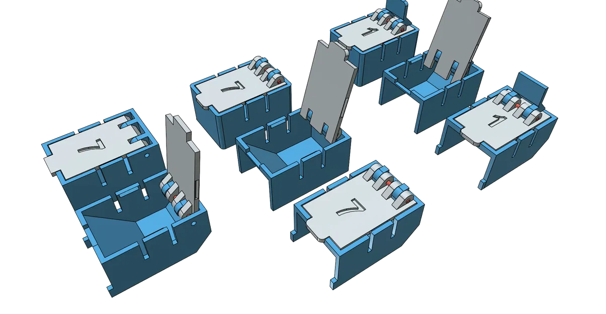 Hộp chia thuốc theo tuần tiện lợi - Dễ in, không cần support, nhiều phiên bản - Image 14