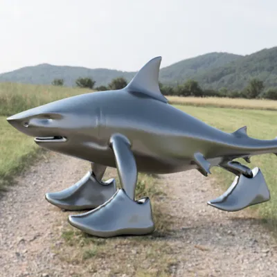 Mô hình 3D Tralalero Tralala