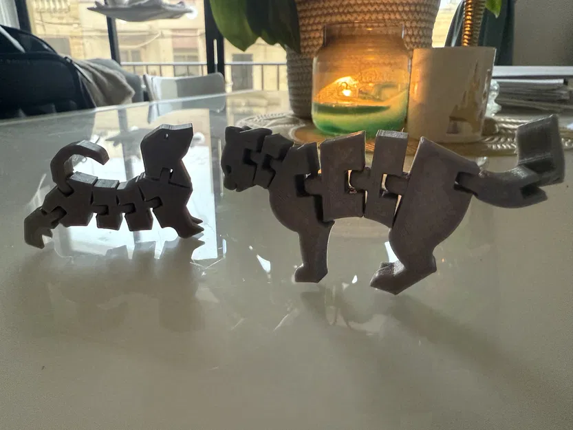 Bộ sưu tập mô hình 3D Flexi Doggo và Flexi Catty linh hoạt - Image 1