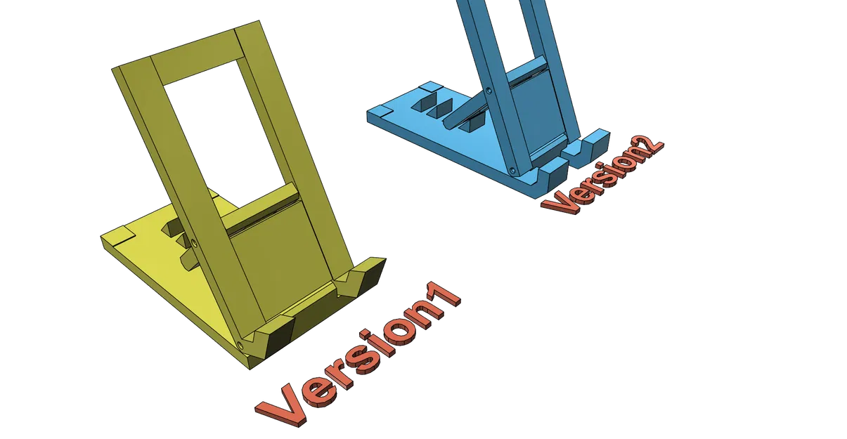 Giá đỡ điện thoại gập gọn, điều chỉnh được - Dễ in, không cần support - Image 6