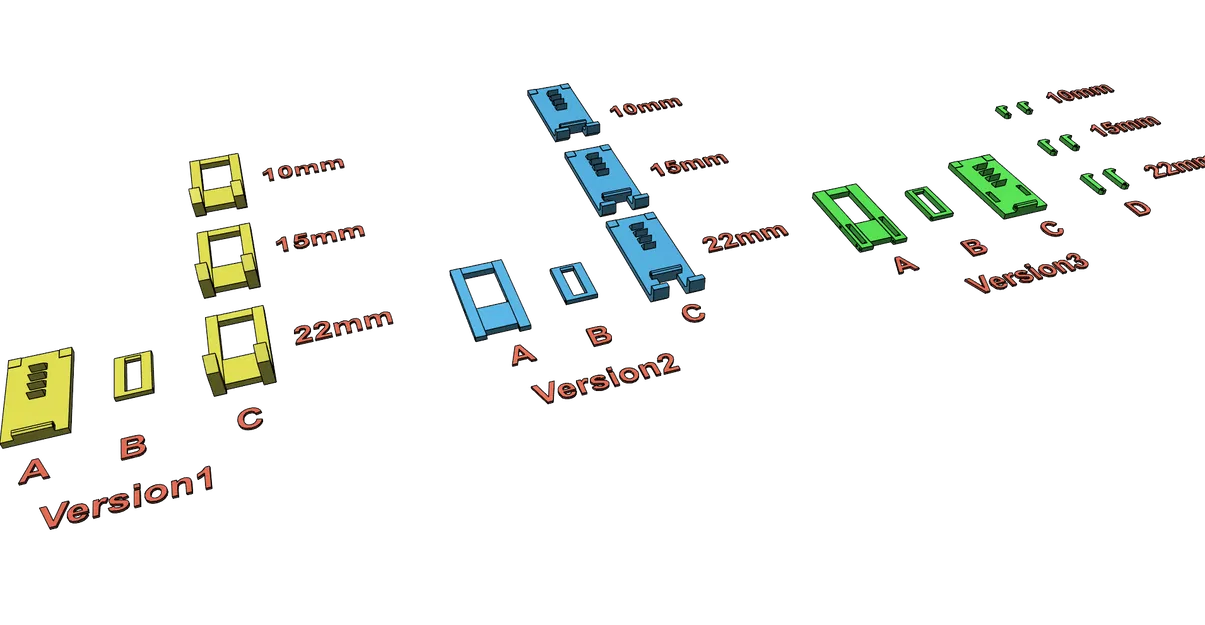 Giá đỡ điện thoại gập gọn, điều chỉnh được - Dễ in, không cần support - Image 8