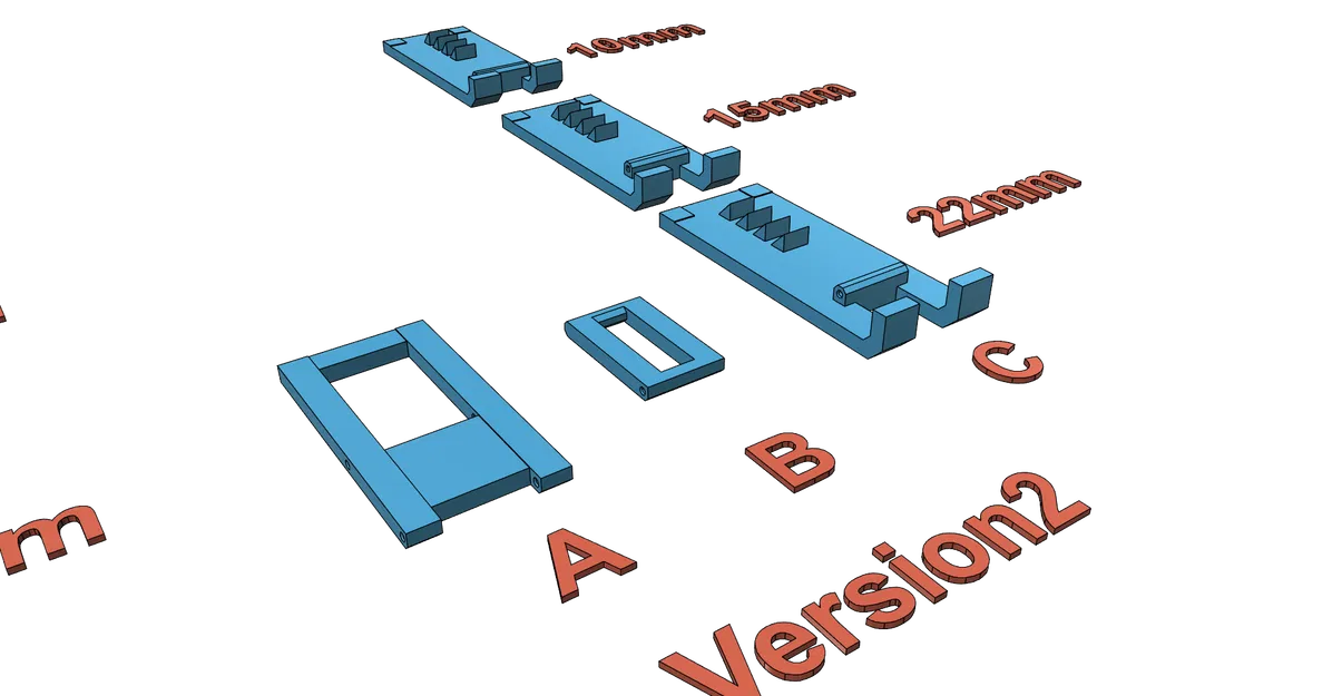 Giá đỡ điện thoại gập gọn, điều chỉnh được - Dễ in, không cần support - Image 9