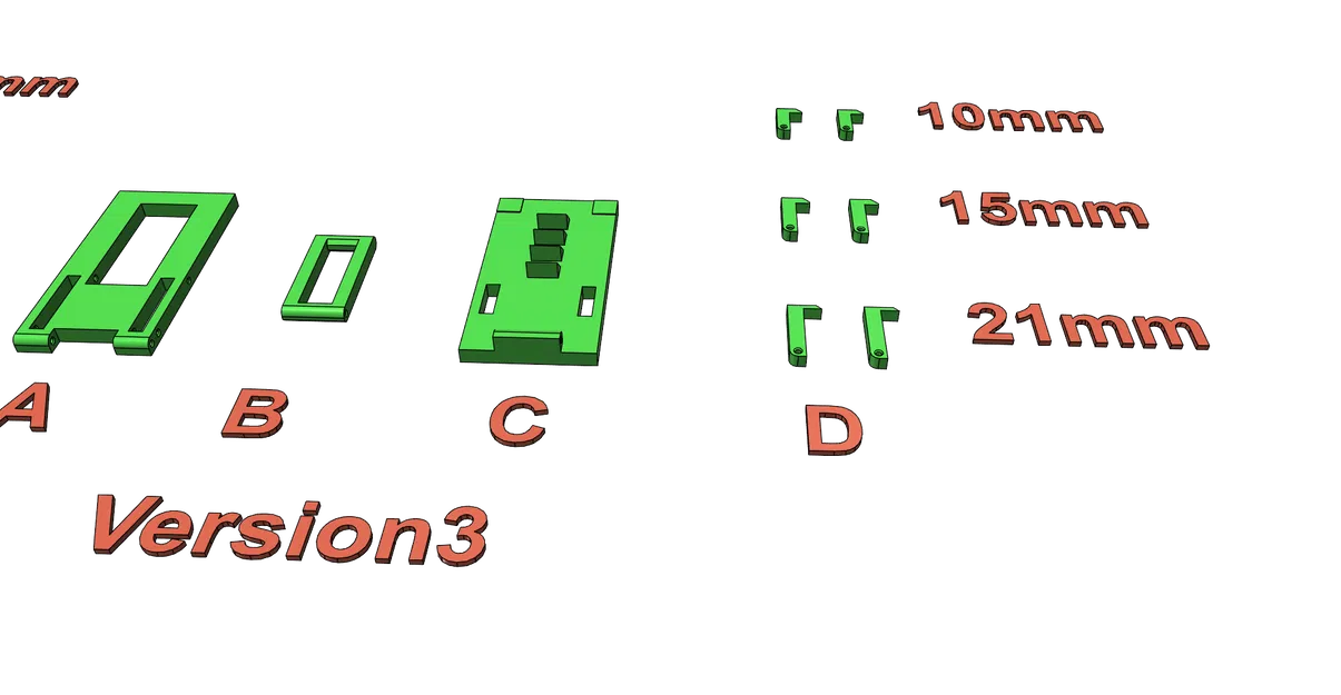 Giá đỡ điện thoại gập gọn, điều chỉnh được - Dễ in, không cần support - Image 10