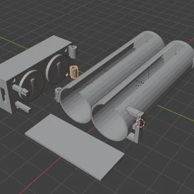 Brakka - Hộp đựng pin dự phòng dạng module