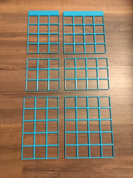 Bộ đế Gridfinity mỏng cho ngăn kéo Ikea Alex - Image 2