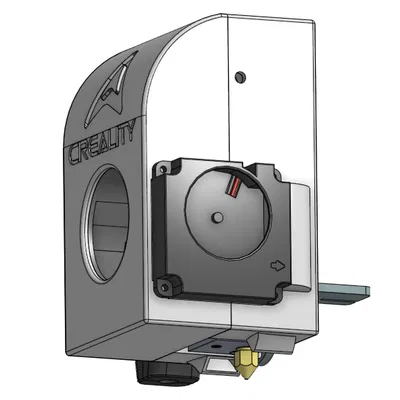 Ốp đầu in hiện đại cho Creality - Ender-3, Ender-3 Pro