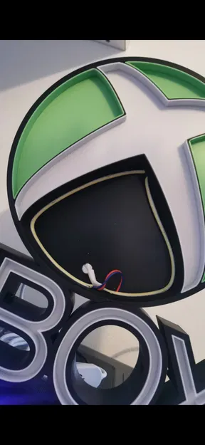 Mô hình đèn trang trí Xbox siêu chất cho góc máy gaming - Image 2