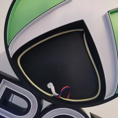 Mô hình đèn trang trí Xbox siêu chất cho góc máy gaming